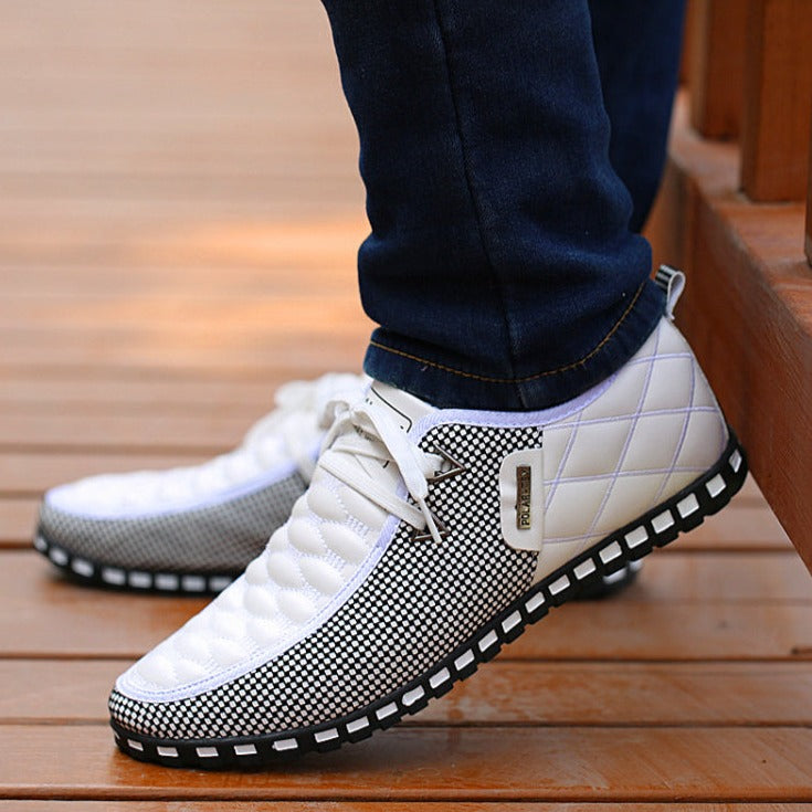 Tênis Masculino de Couro