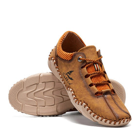 Sapatênis Masculino de Couro Casual